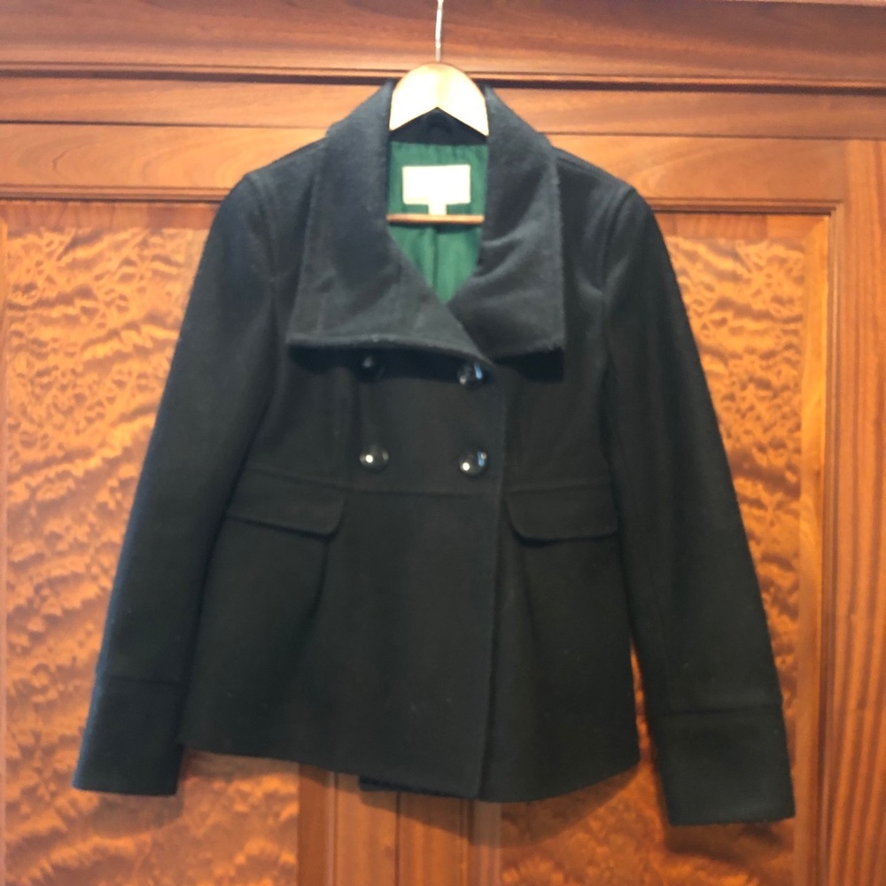 Black Old Navy Peacoat Good condition